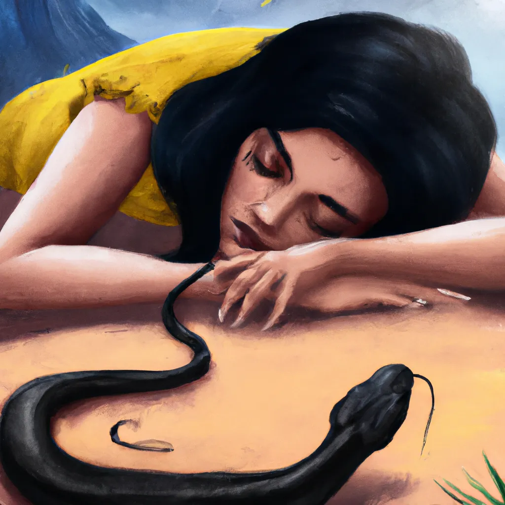 Fotos significado de sonhar com cobra amarela e preta