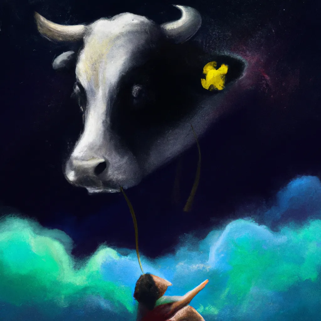 Fotos significado de sonhar com vaca preta
