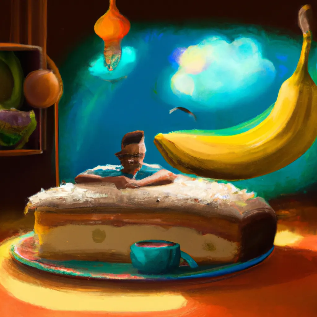 Fotos sonhar com bolo de banana