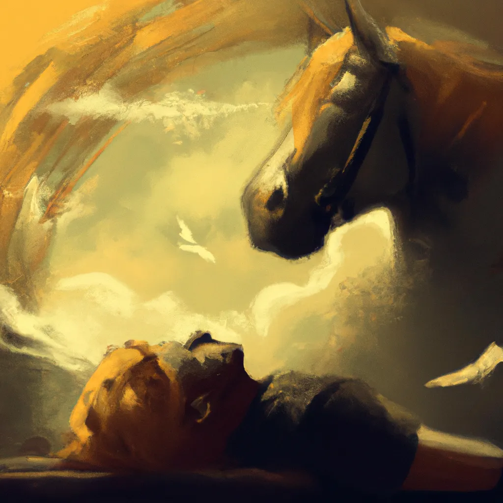 Fotos sonhar com cavalo morrendo
