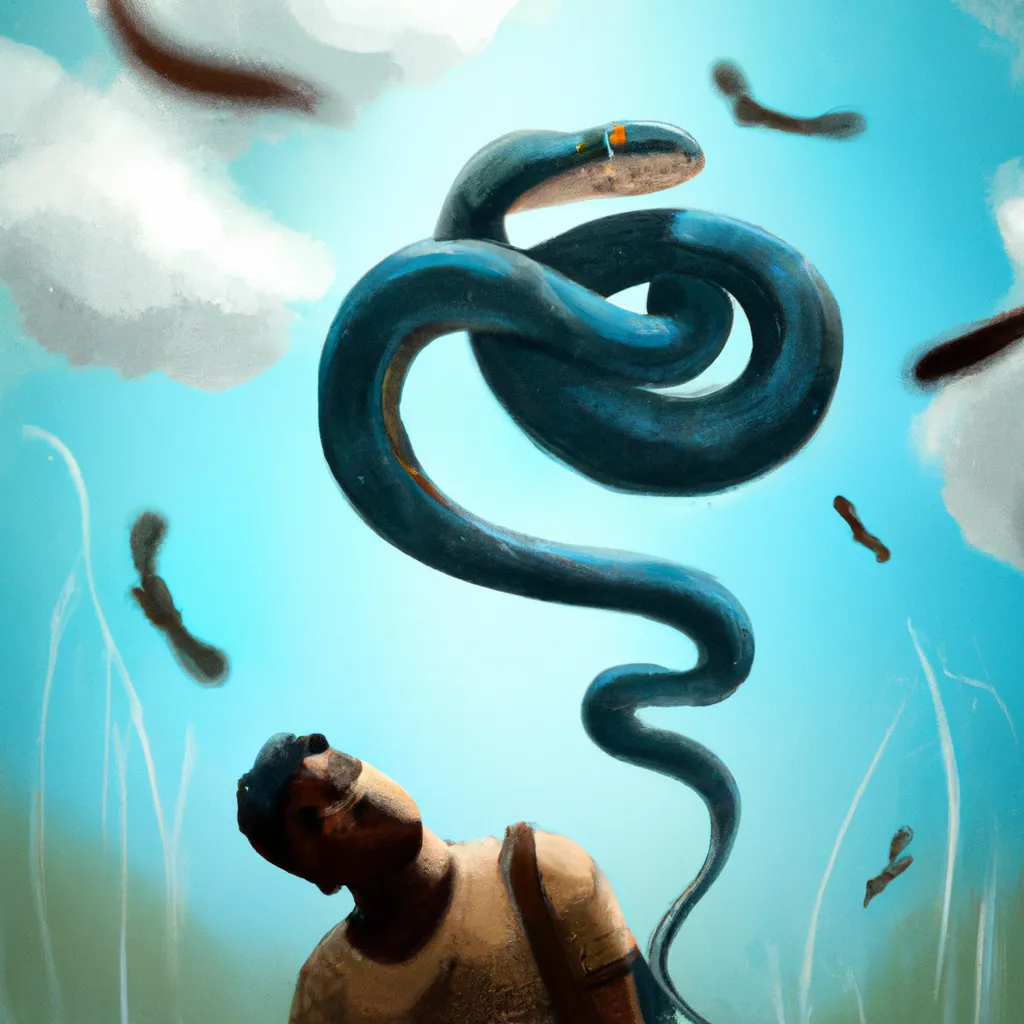 Fotos sonhar com cobra enrolada no meu filho