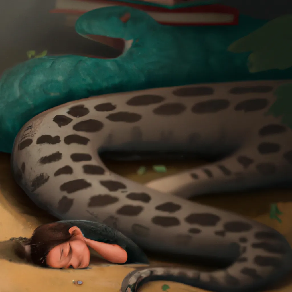 Fotos sonhar com cobra grande dormindo