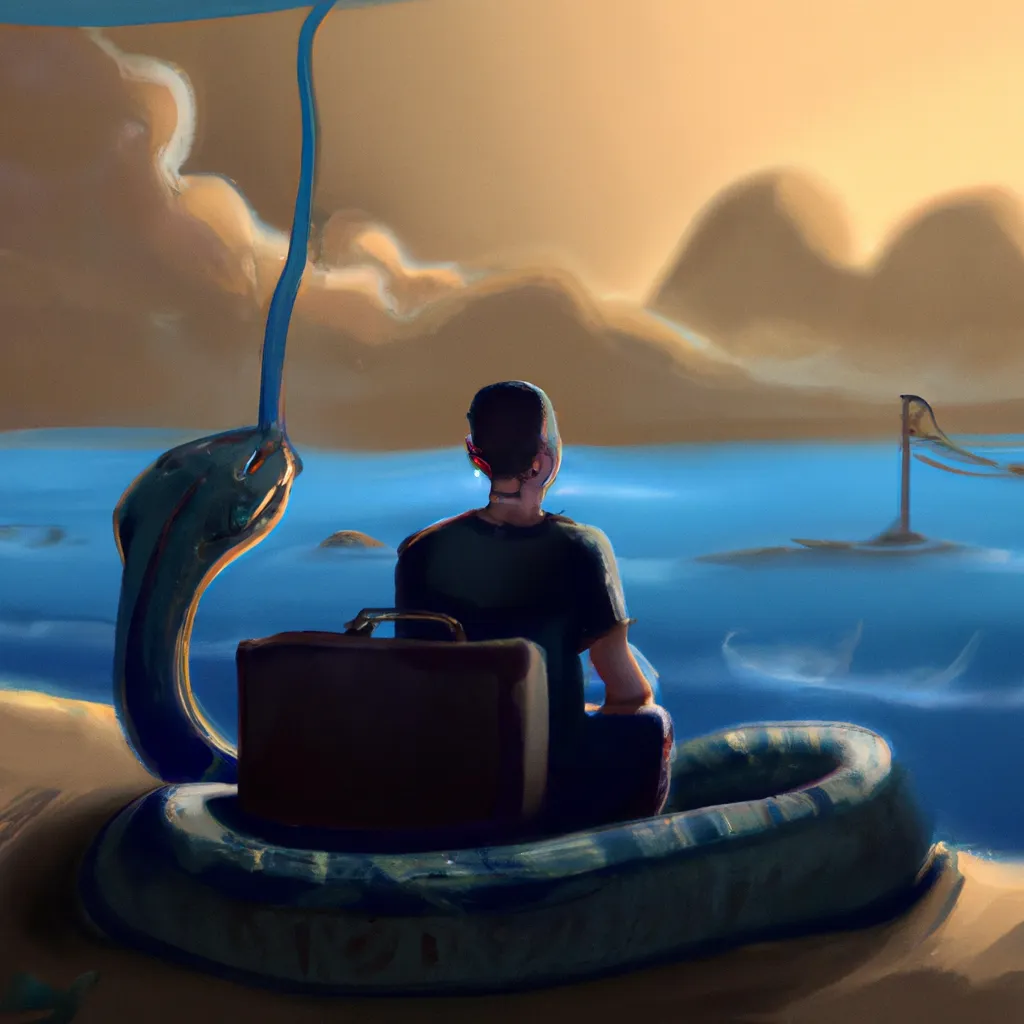 Fotos sonhar com cobra no mar