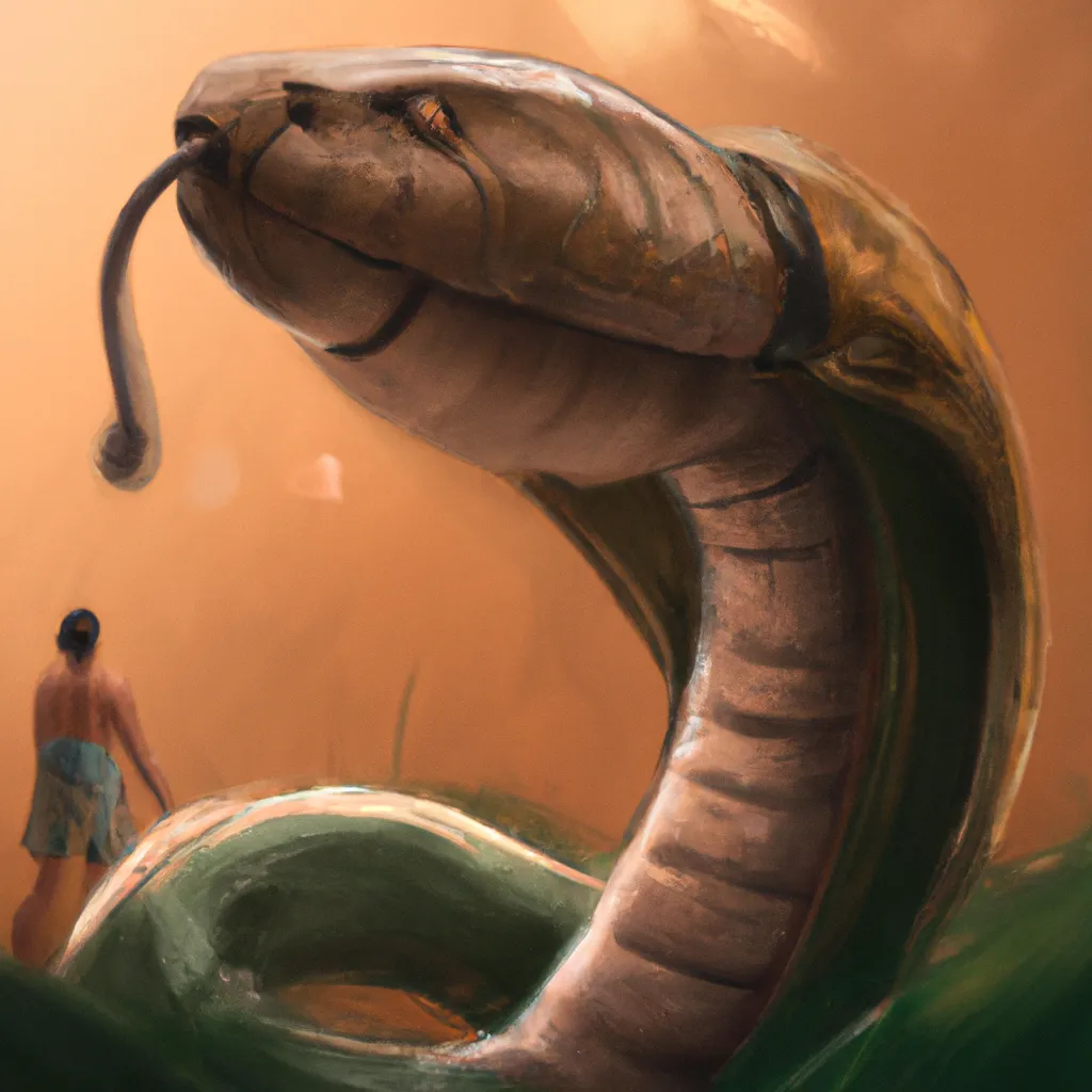 Fotos sonhar com cobra pequena atacando