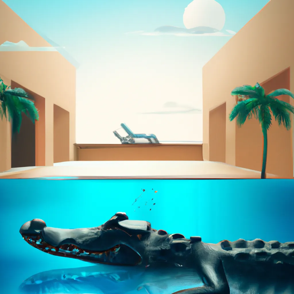 Fotos sonhar com jacare na piscina