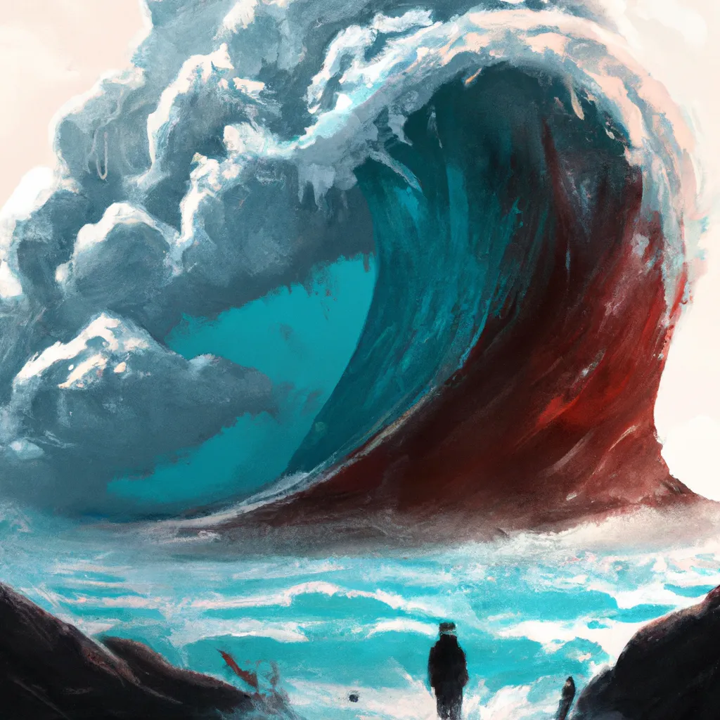 Fotos sonhar com mar revolto e ondas gigantes
