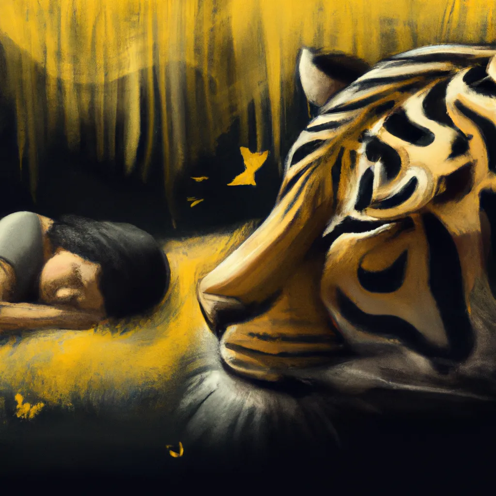 Fotos sonhar com tigre amarelo e preto