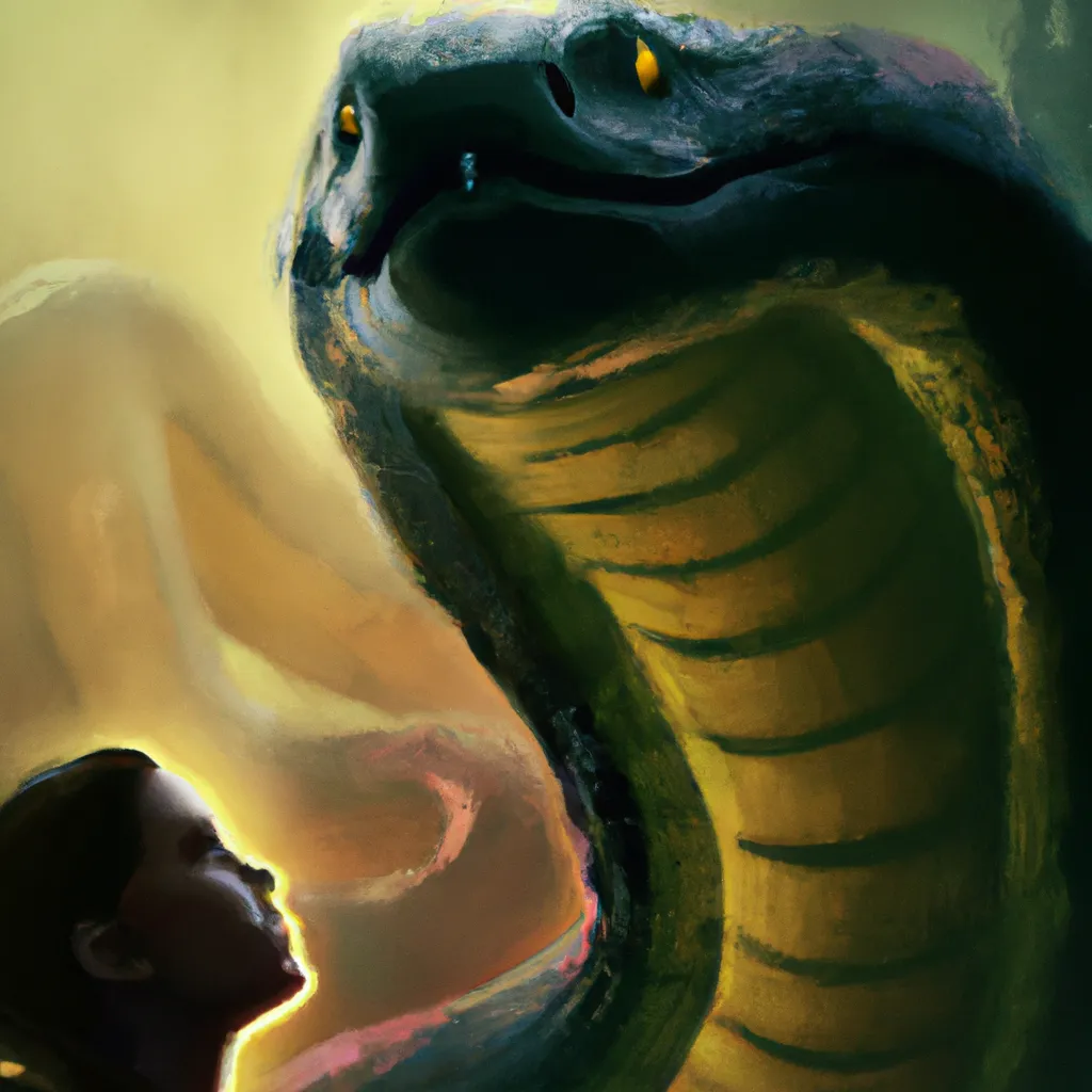 Fotos sonhei com uma cobra gigante 3