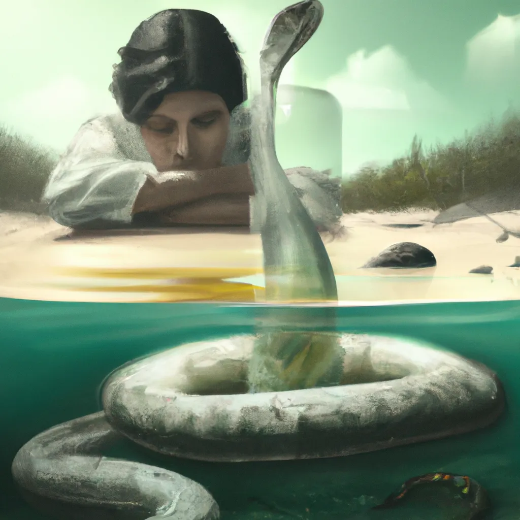 Ideias o que significa sonhar com cobra e agua suja