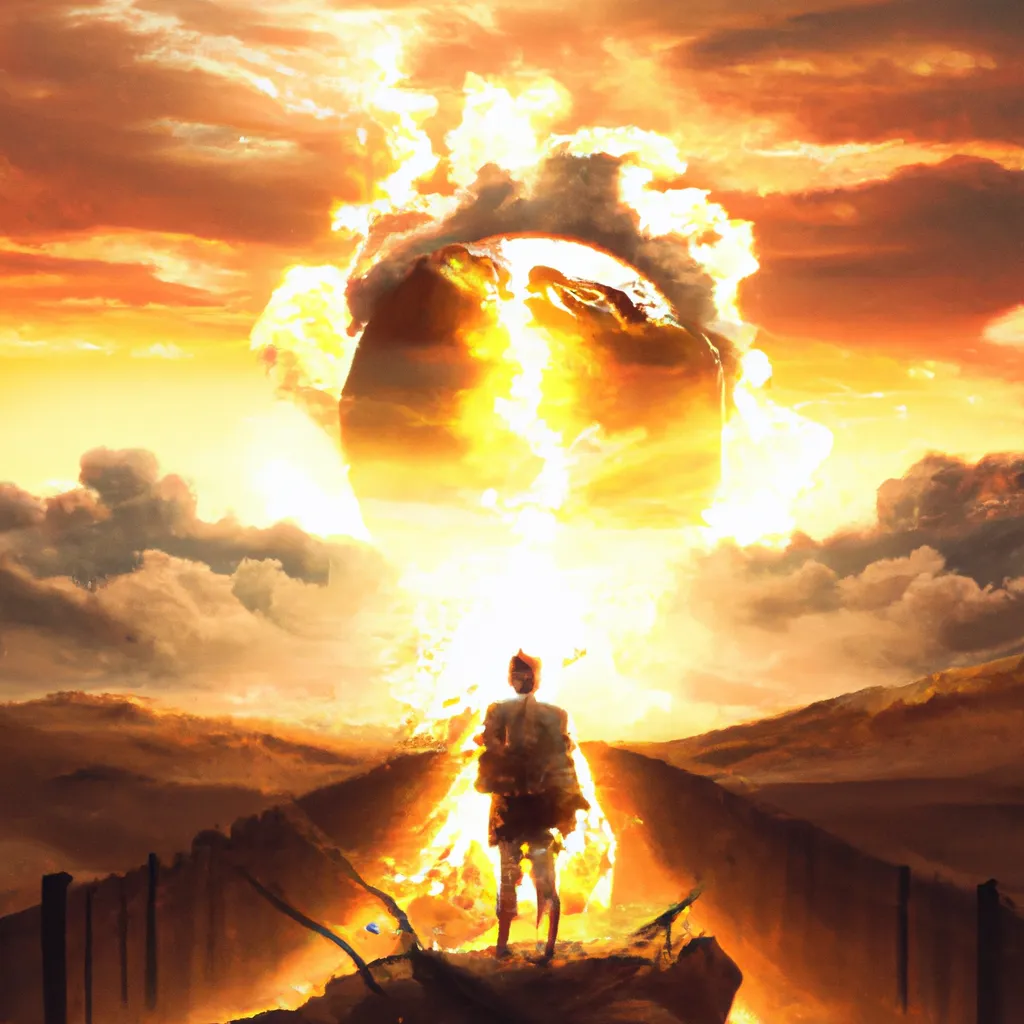 Ideias o que significa sonhar com o mundo acabando em fogo