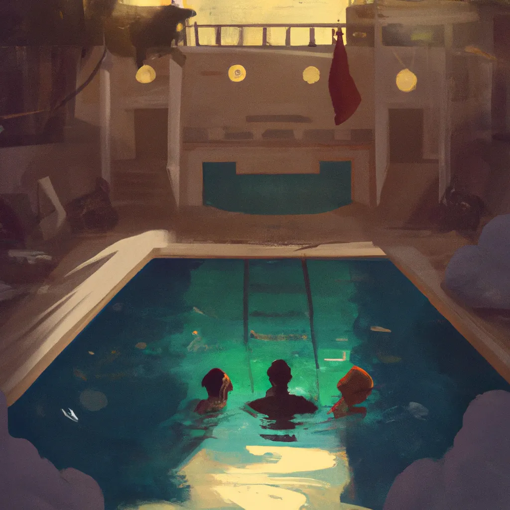 Ideias sonhar com amigos na piscina