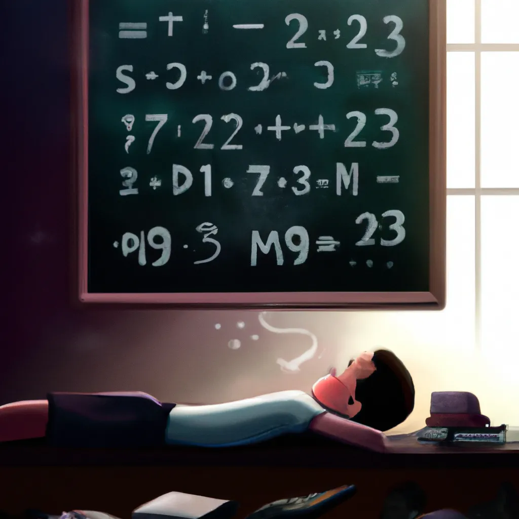 Ideias sonhar com aula de matematica