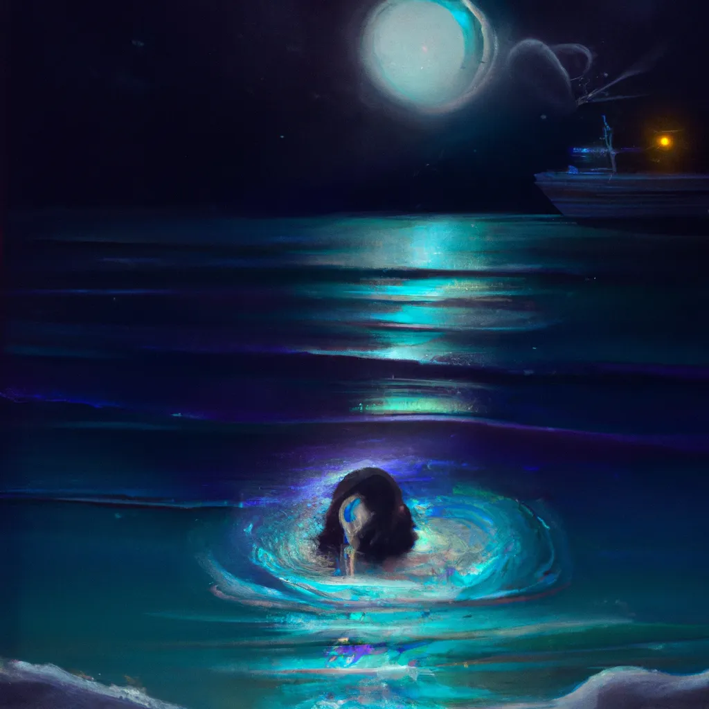 Ideias sonhar com banho de mar a noite