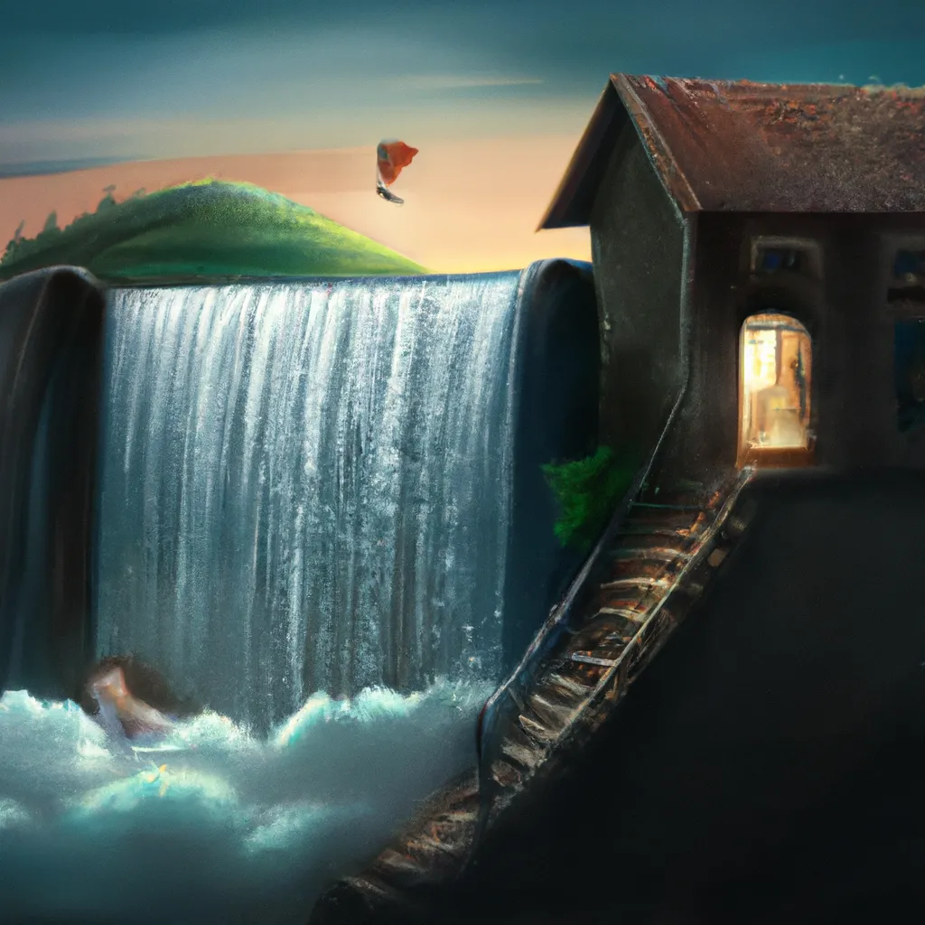 Ideias sonhar com barragem de agua rompendo