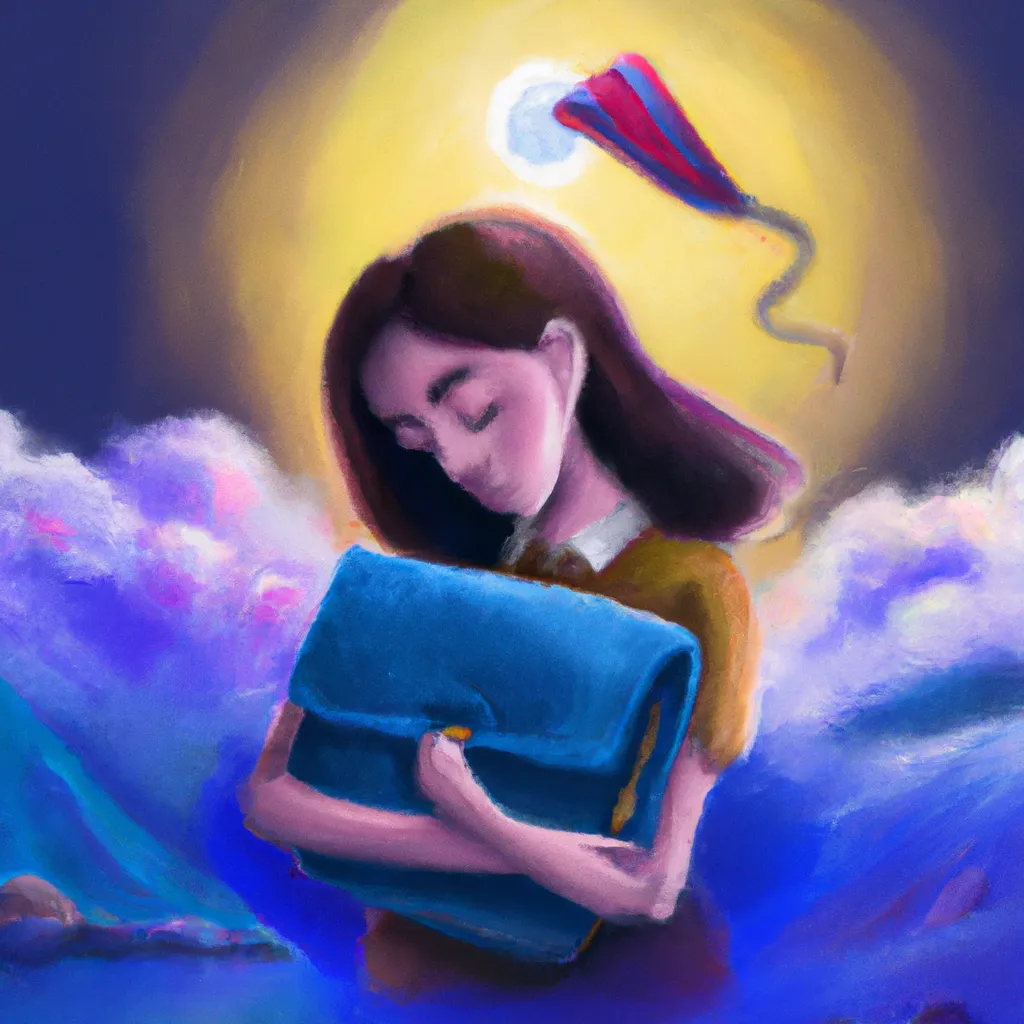 Ideias sonhar com bolsa azul