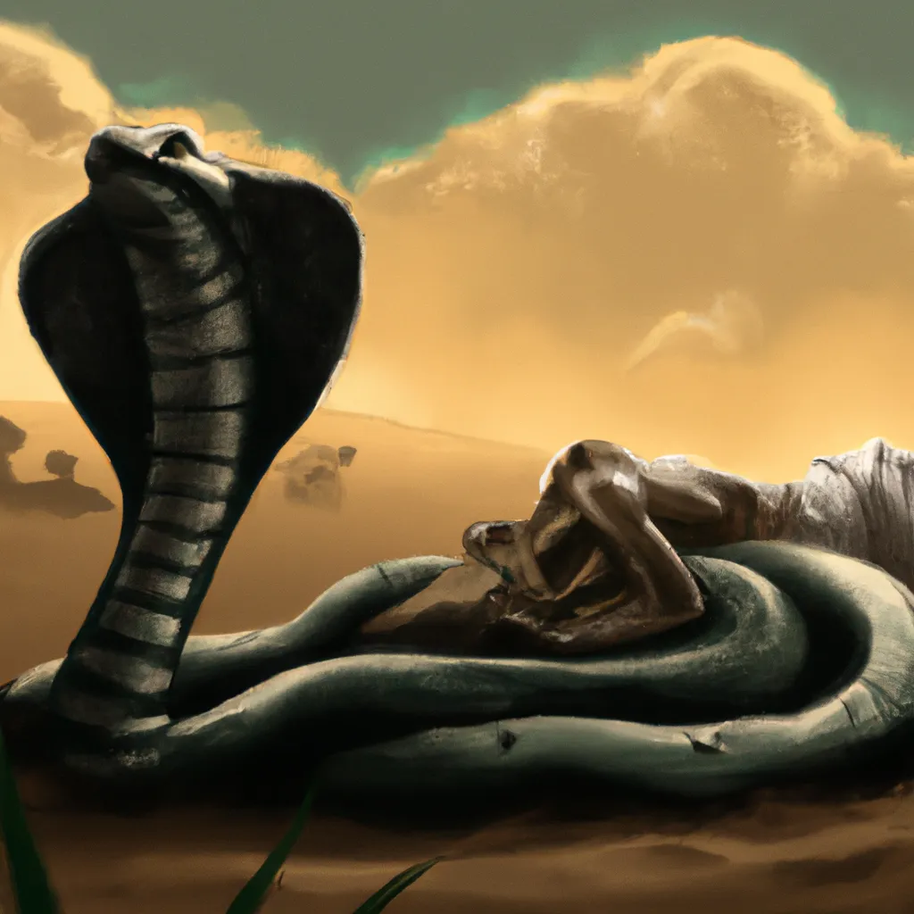 Ideias sonhar com cobra grande e mansa