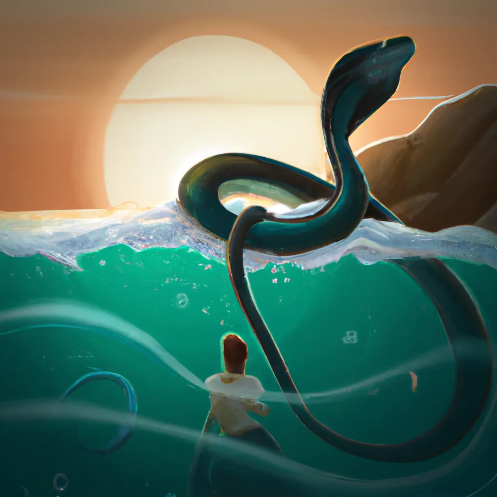 Ideias sonhar com cobra no mar