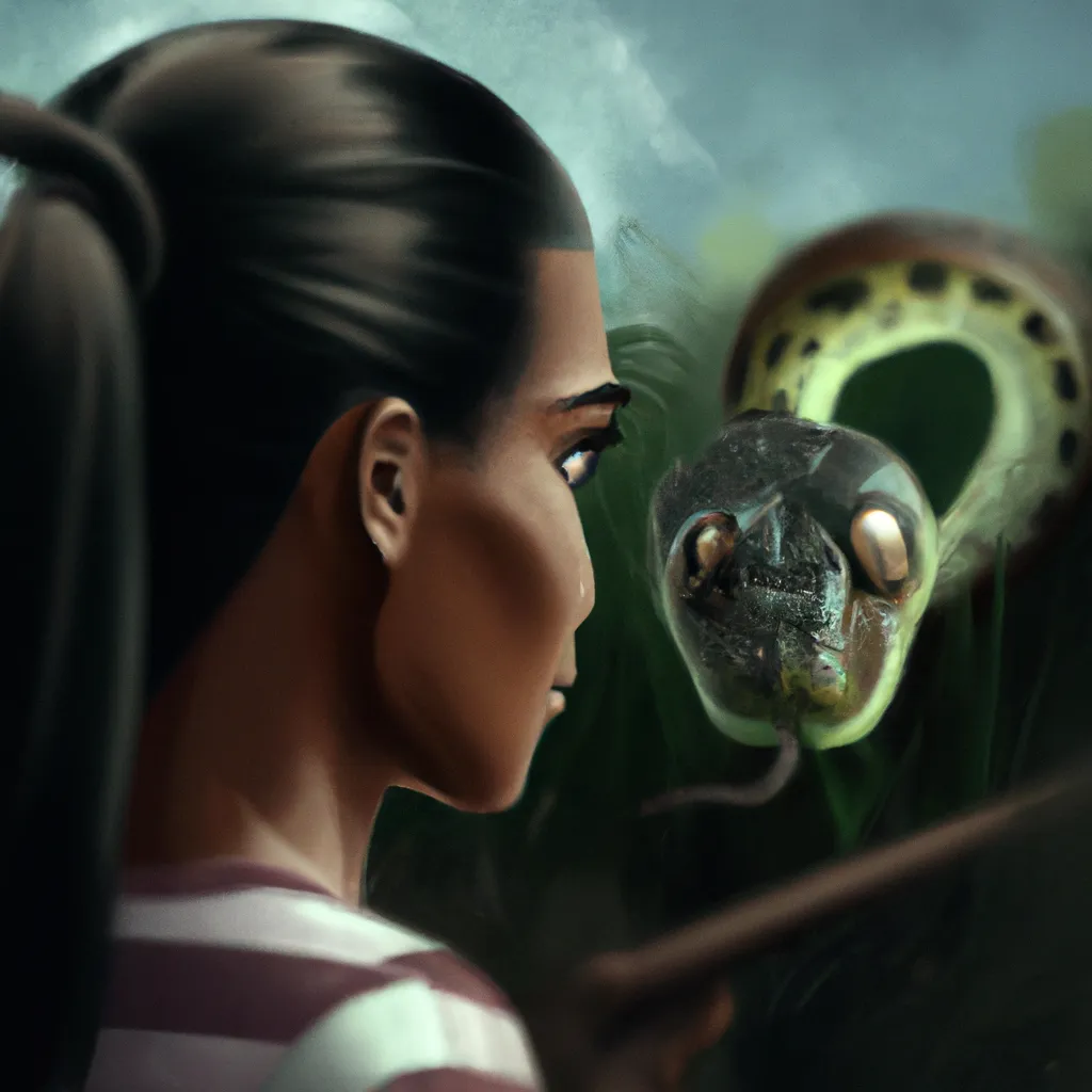 Ideias sonhar com cobra te olhando