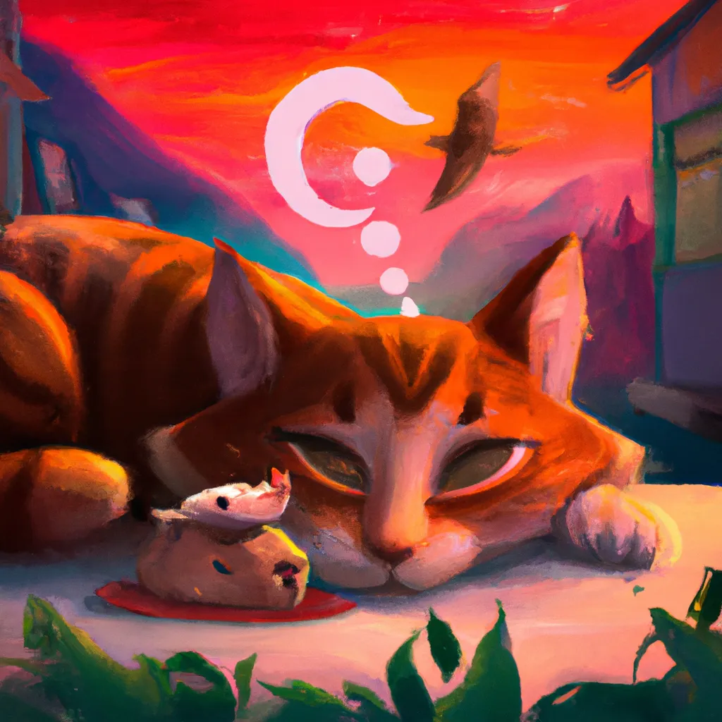 Ideias sonhar com gato comendo rato