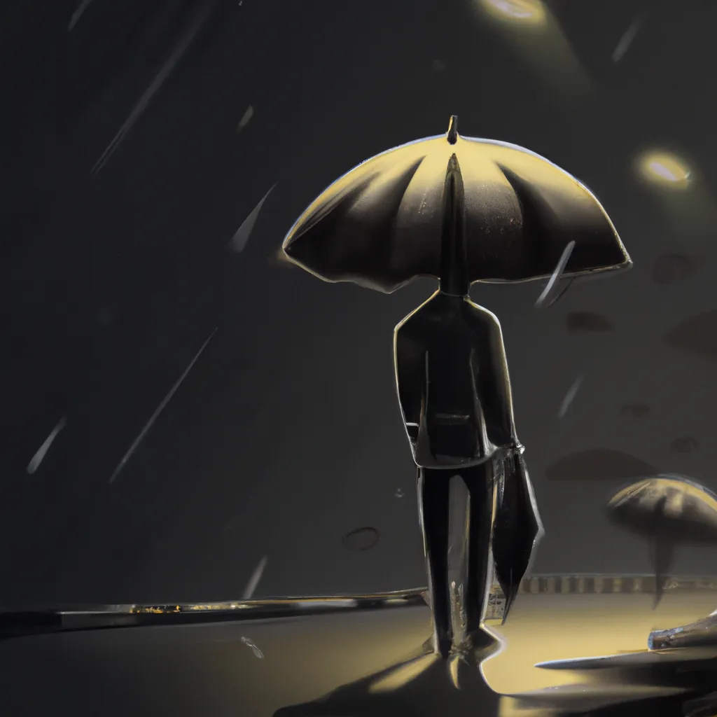 Ideias sonhar com guarda chuva preto