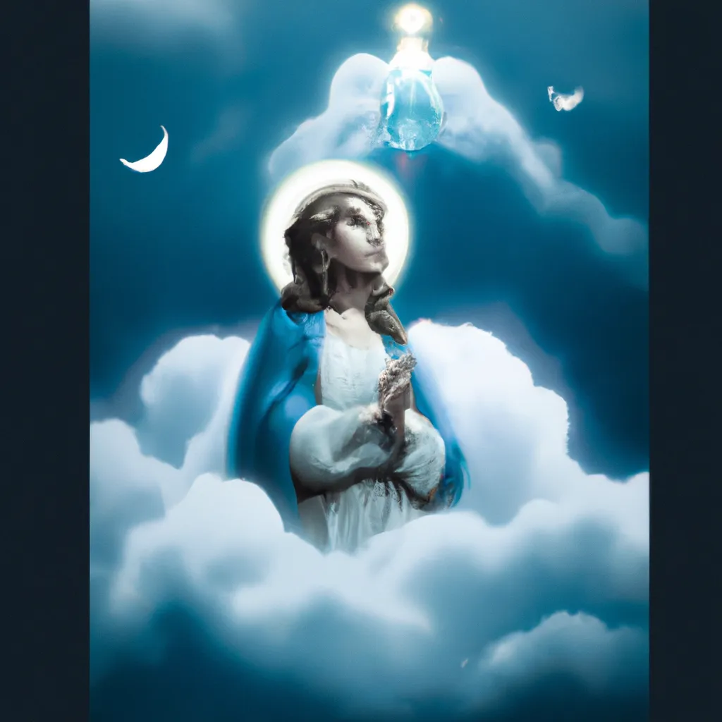 Descubra o Significado de Sonhar com Nossa Senhora no Céu! 3 Ideias sonhar com imagem de nossa senhora no ceu