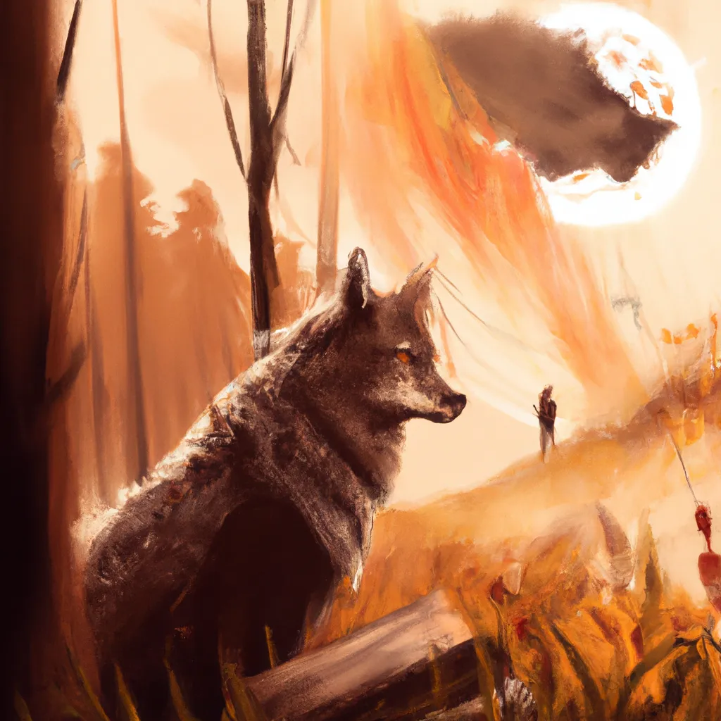 Ideias sonhar com lobo livro dos sonhos