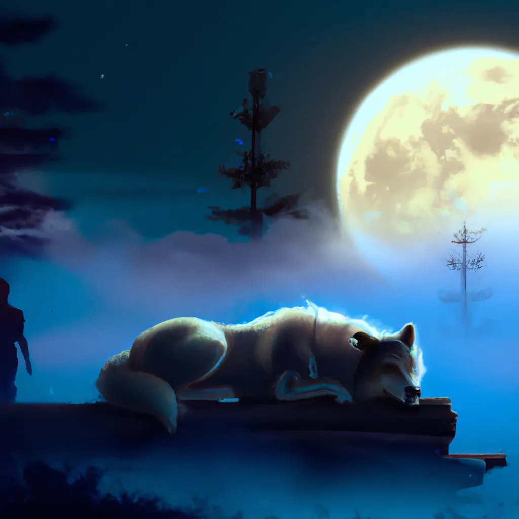 Ideias sonhar com lobo manso