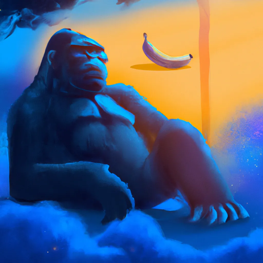 Ideias sonhar com macaco gorila