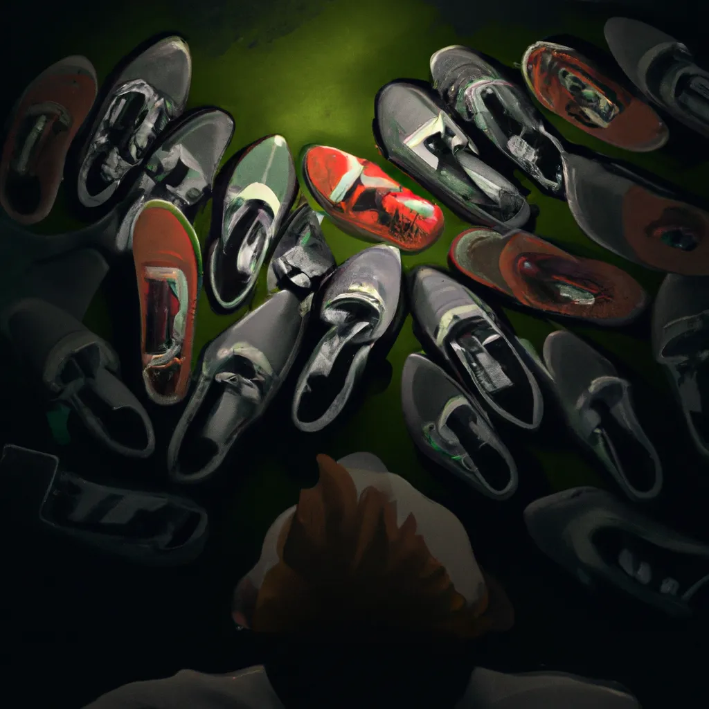 Ideias sonhar com muitos sapatos juntos