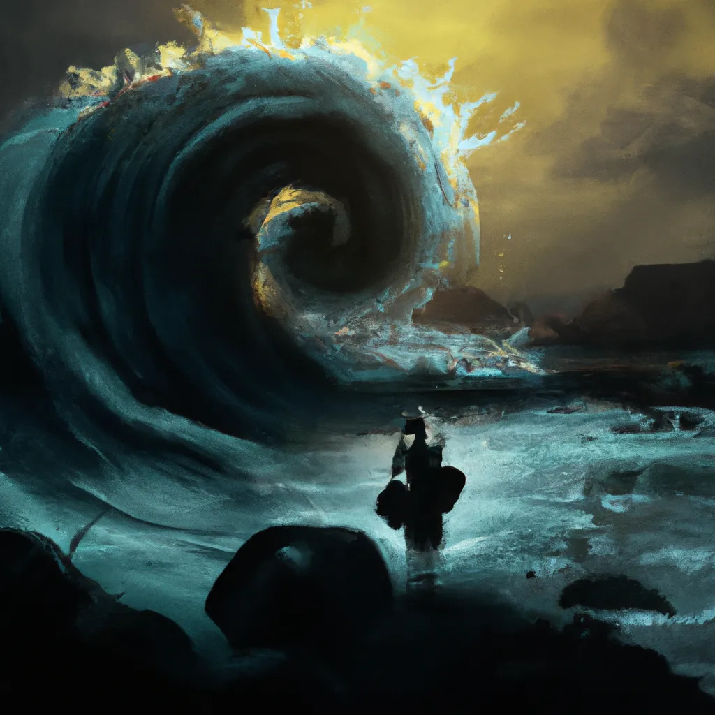 Sonhar com Ondas Fortes do Mar: Descubra o que Significa! 3 Ideias sonhar com ondas fortes do mar