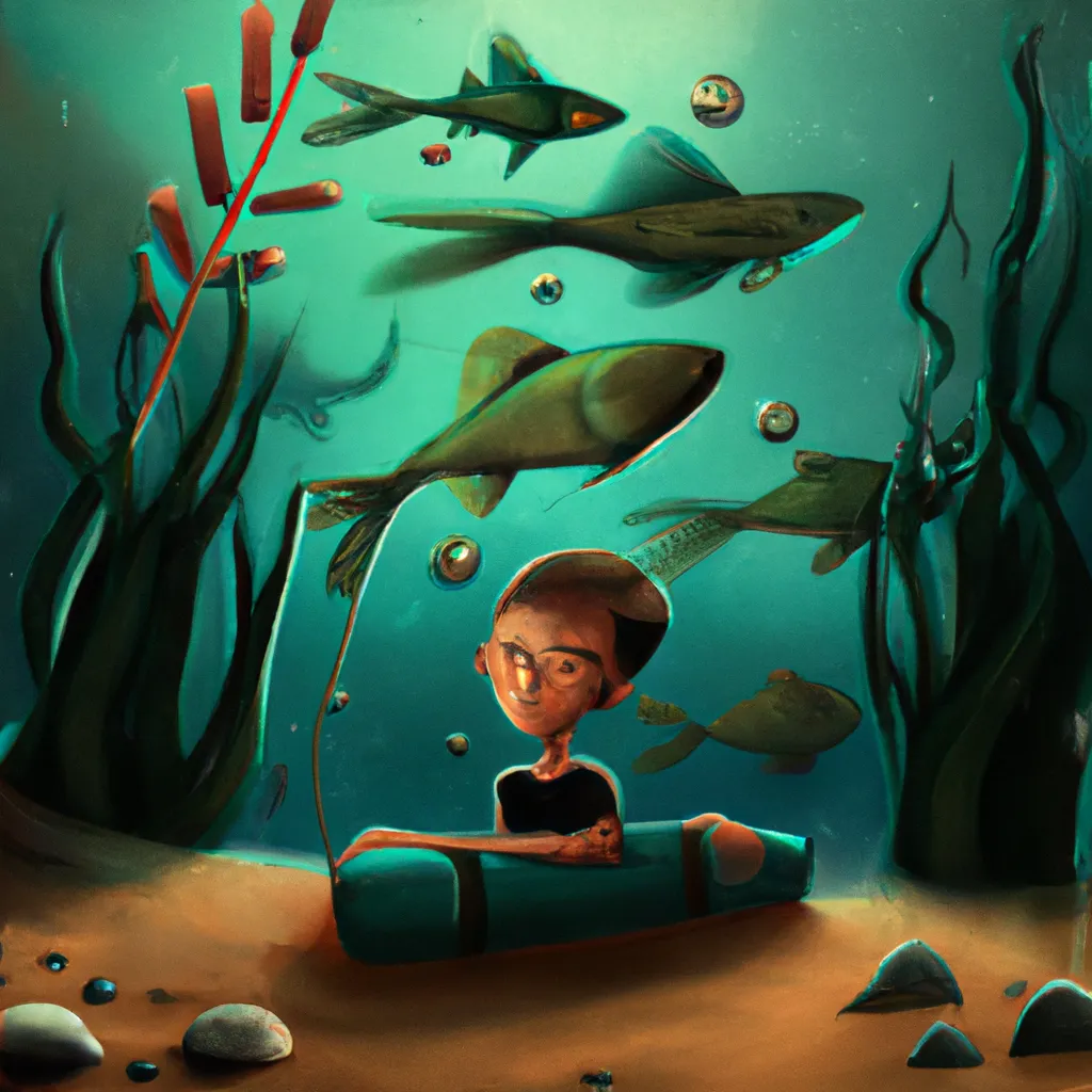 Ideias sonhar com peixes nadando