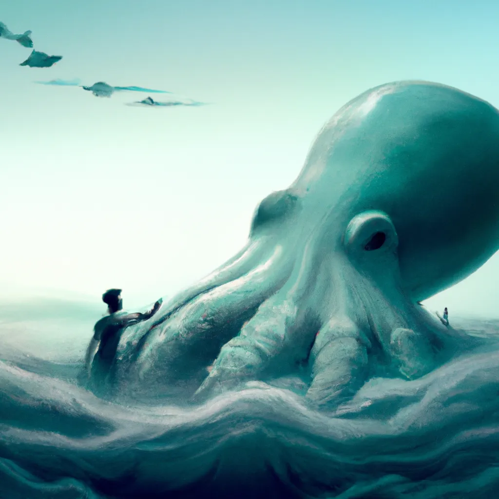 Ideias sonhar com polvo gigante