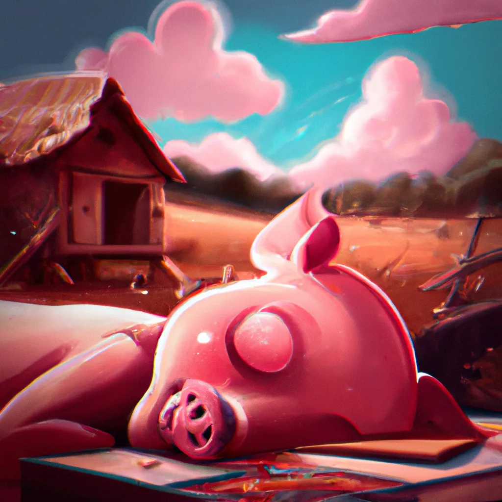 Ideias sonhar com porco rosa