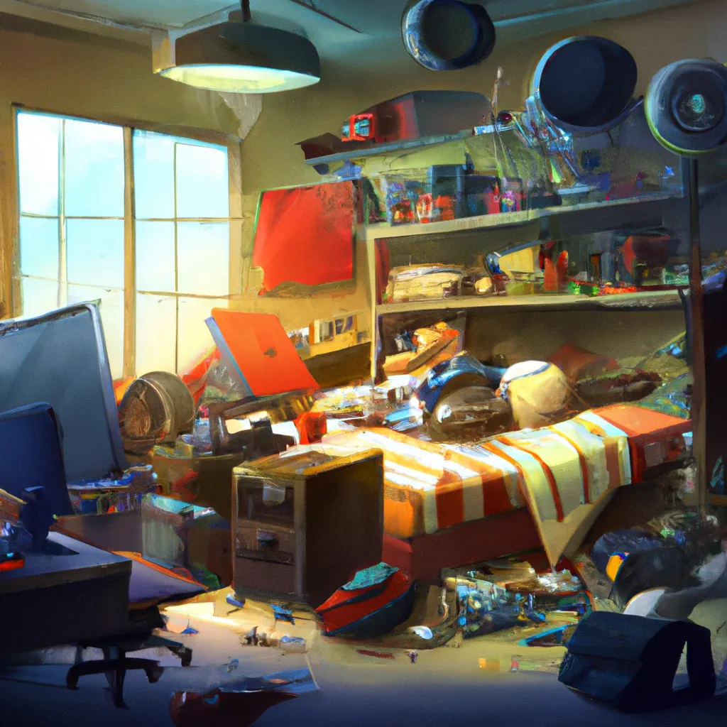 Ideias sonhar com quarto baguncado