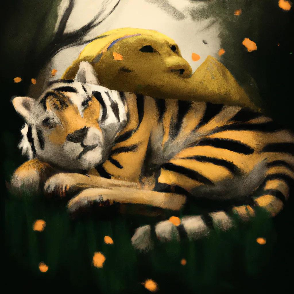 Ideias sonhar com tigre amarelo e preto