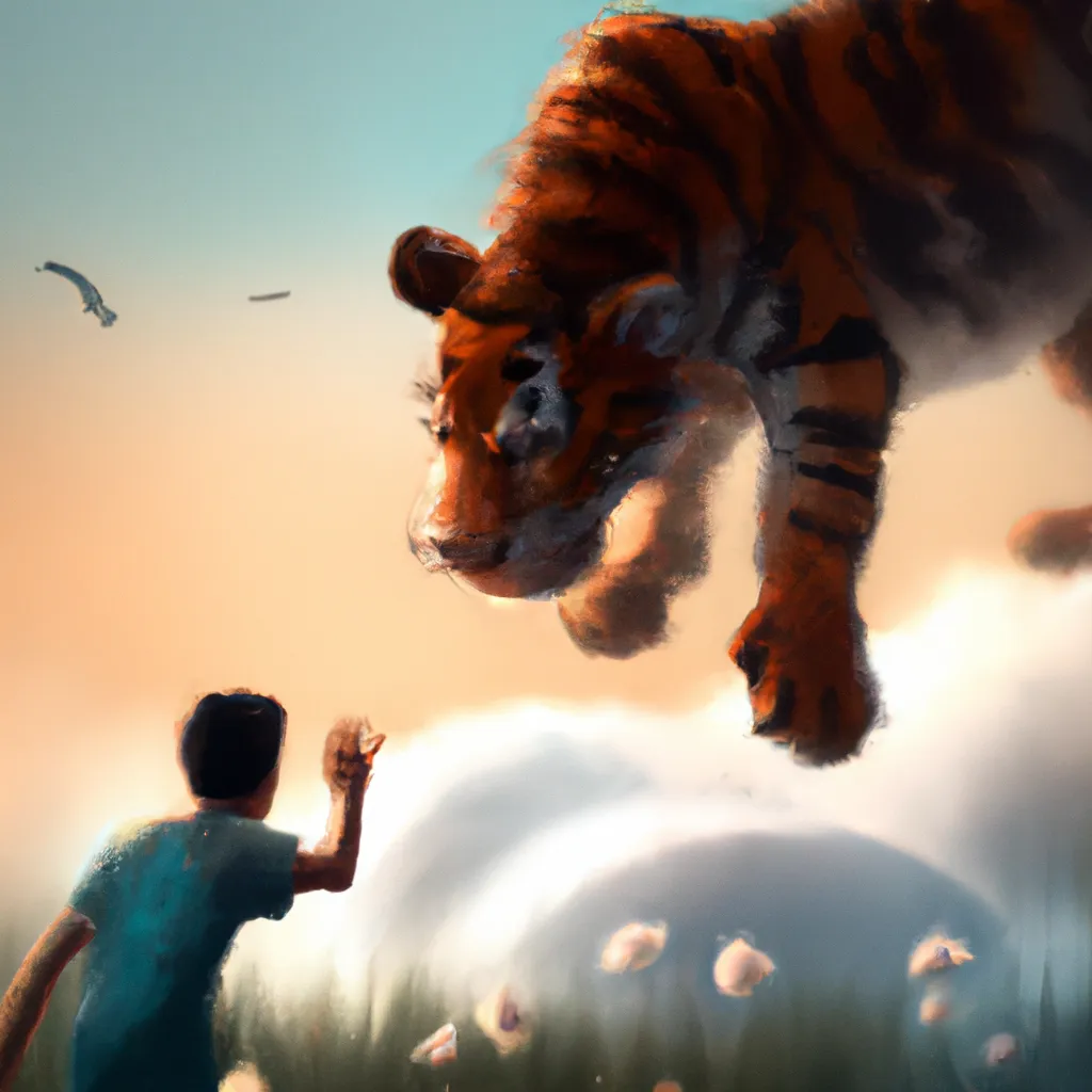 Ideias sonhar com tigre atacando