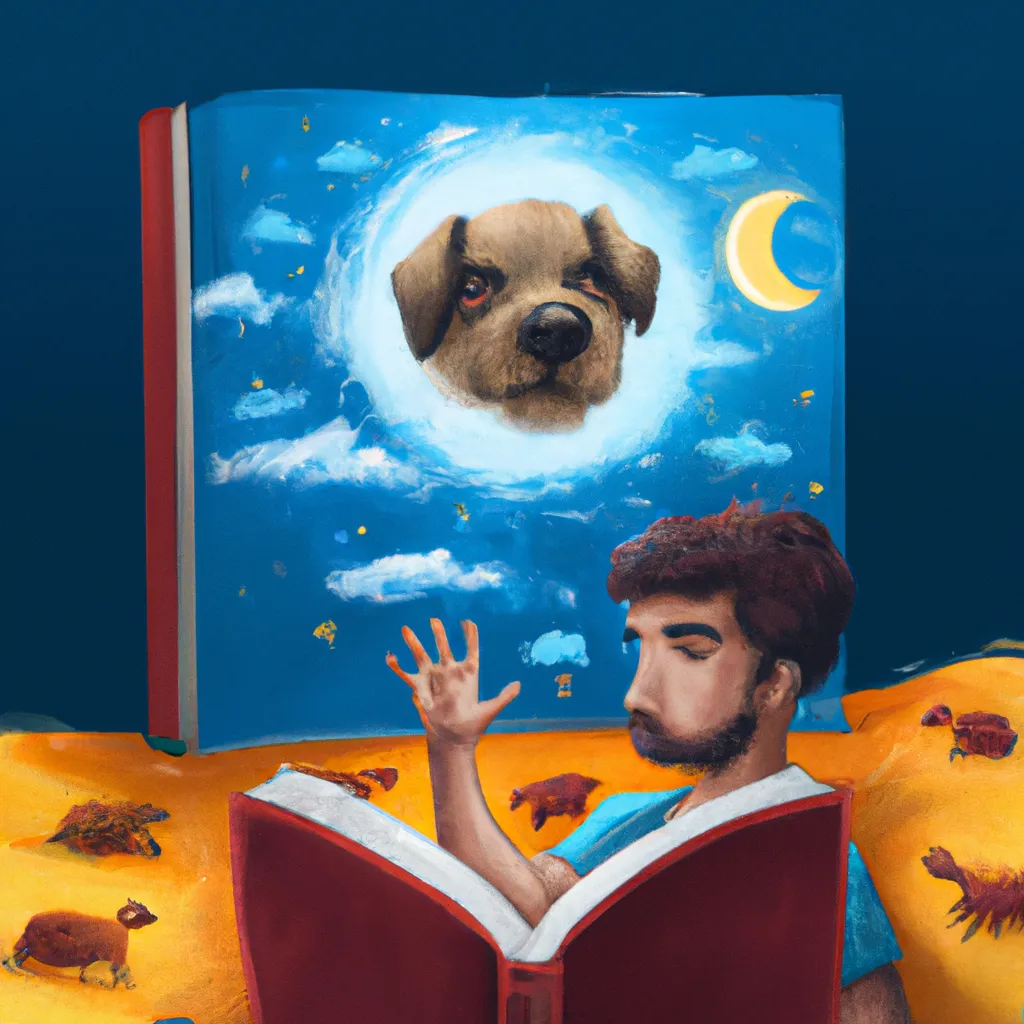 Imagens livro dos sonhos sonhar com cachorro