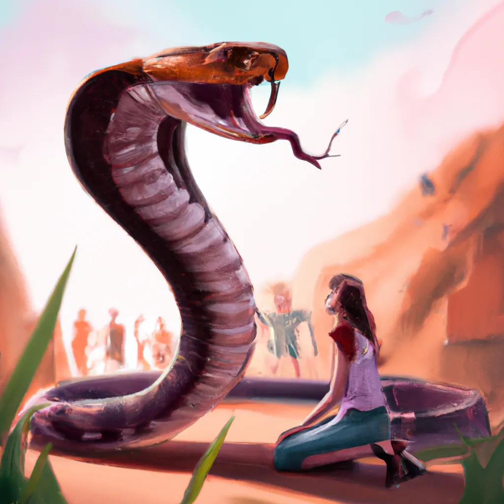 Imagens o que e sonhar com cobra mordendo