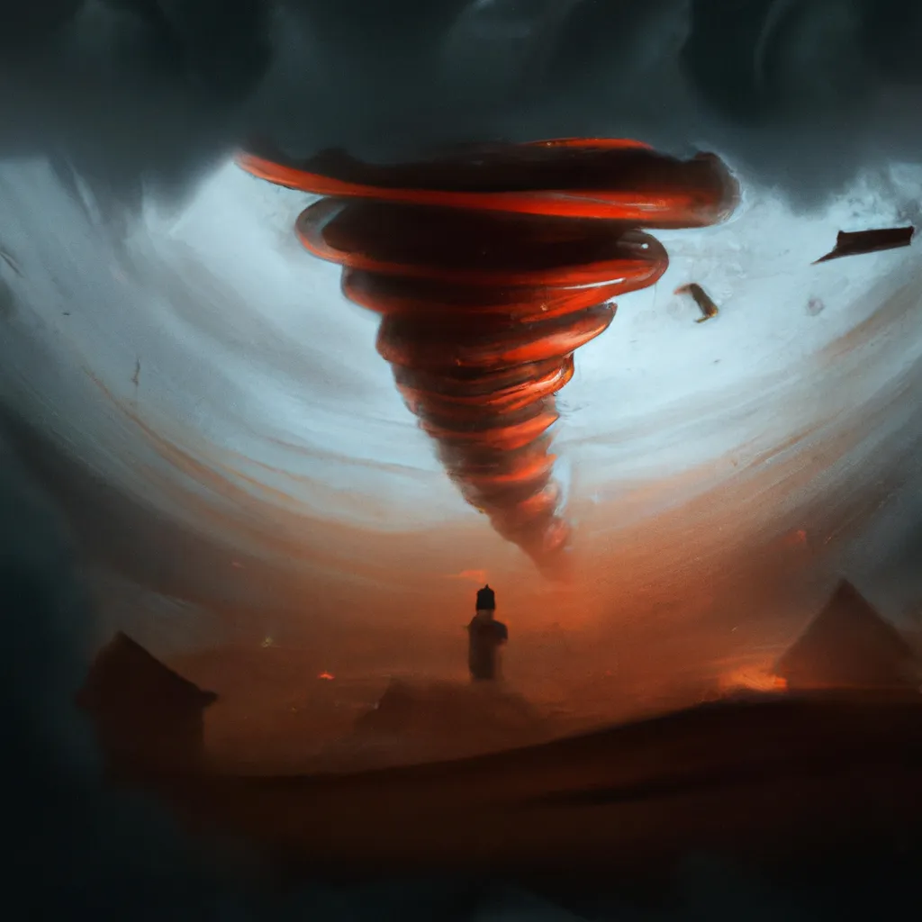 Imagens o que e sonhar com tornado