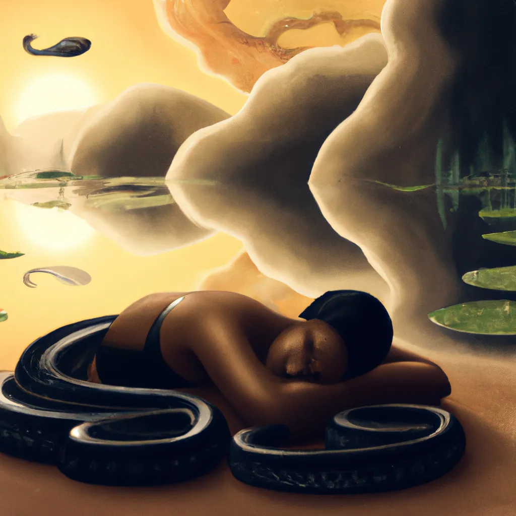 Descubra o que Significa Sonhar com Anaconda Preta! 4 Imagens o que significa sonhar com anaconda preta