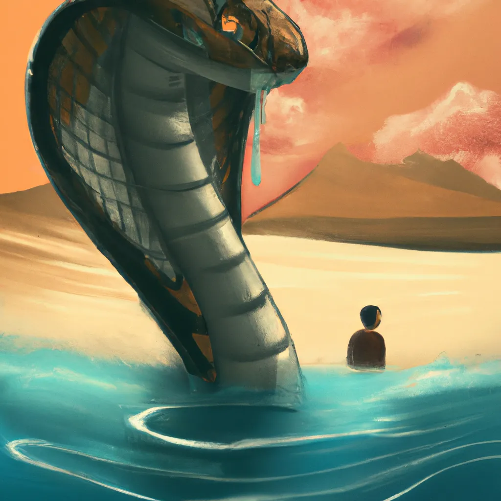 Imagens o que significa sonhar com cobra e agua suja