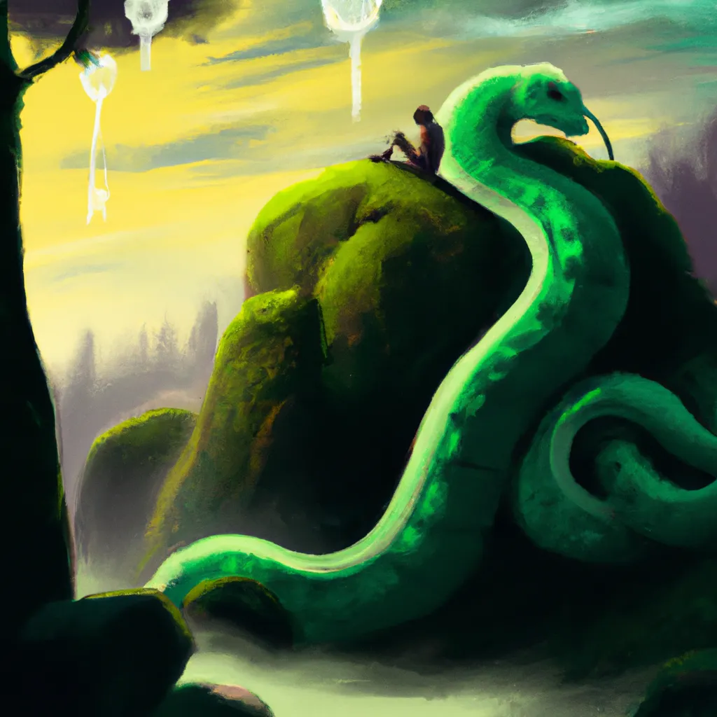 Descubra o Significado de Sonhar com Cobra Grande Verde! 4 Imagens o que significa sonhar com cobra grande verde