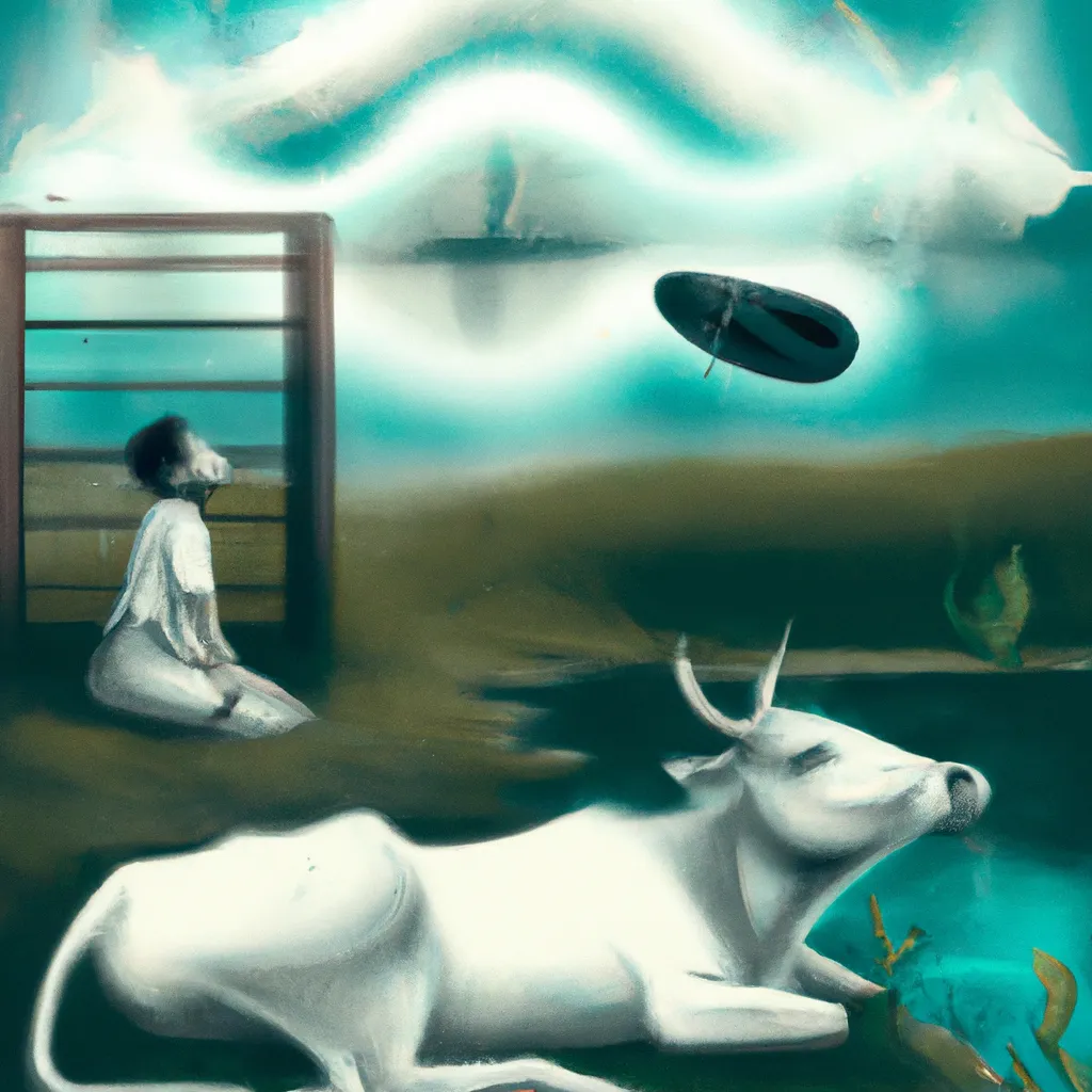 Imagens o que significa sonhar com gado branco