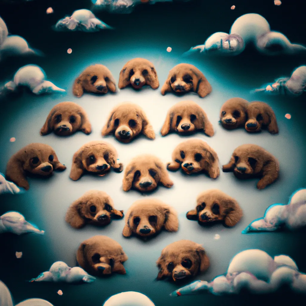 Imagens o que significa sonhar com muitos filhotes de cachorro