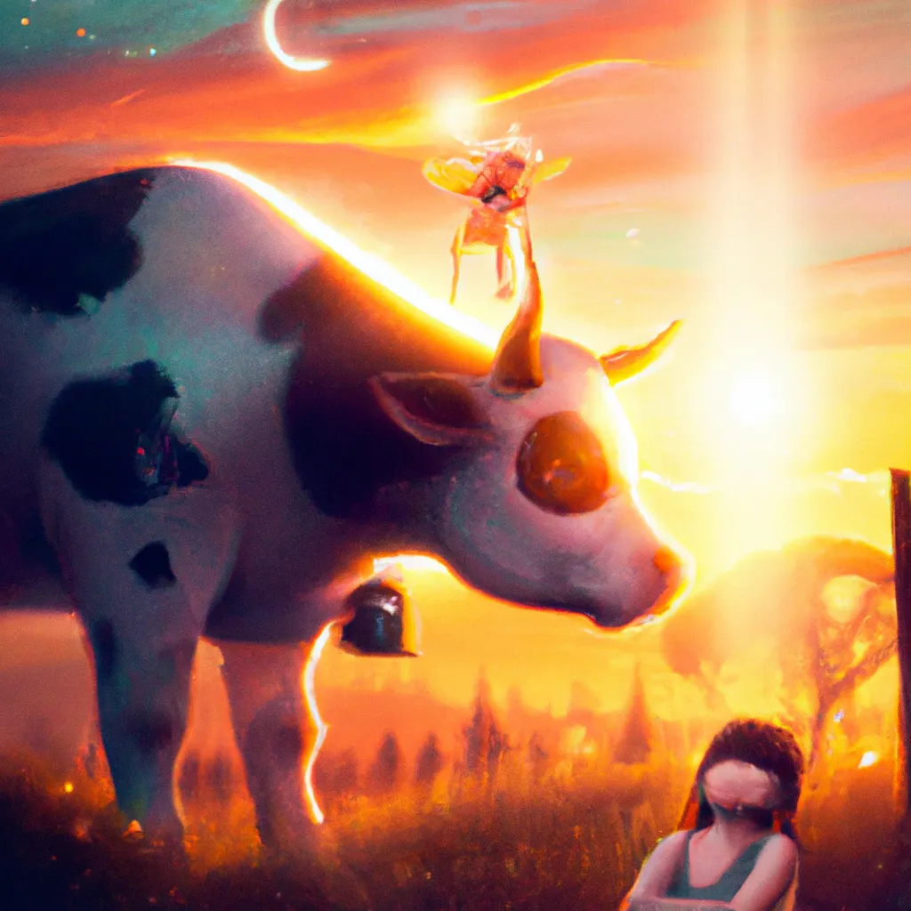 Imagens o que significa sonhar com vaca brava