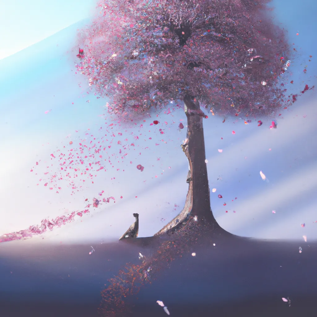 Imagens sonhar com arvore florida rosa