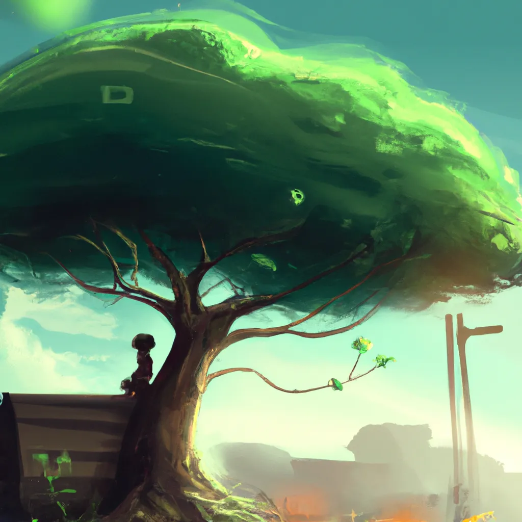 Imagens sonhar com arvore verde