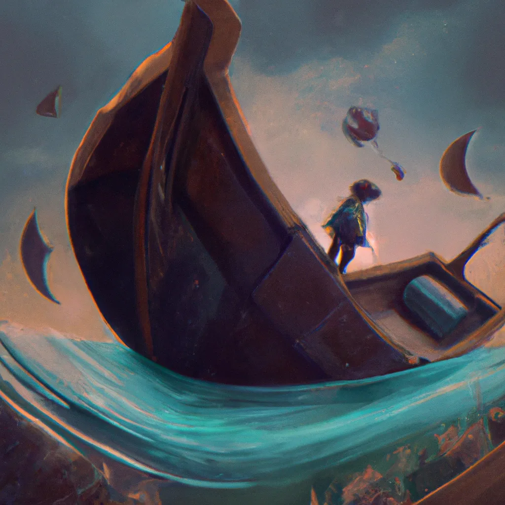 Descubra o Significado de Sonhar com Barco Virando no Mar! 4 Imagens sonhar com barco virando no mar