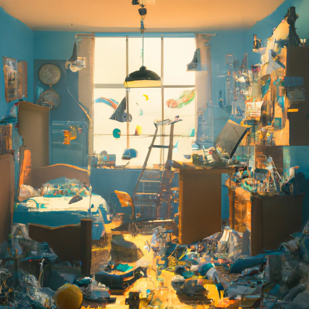 Imagens sonhar com casa desorganizada