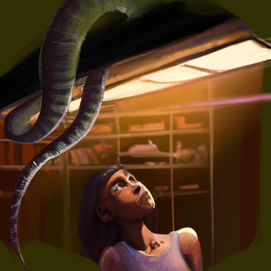 Cobra Caindo do Teto: Descubra o Significado do Seu Sonho! 4 Imagens sonhar com cobra caindo do teto